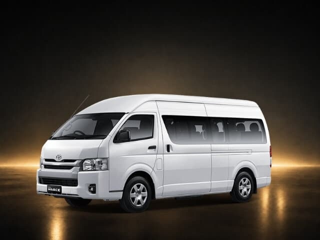 Toyota Hiace Commuter untuk rental mobil Padang